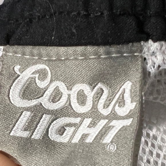 Coors Light Swim Trunks Board Shorts Swim Trunks Mens Size 38 - Picture 6 of 7